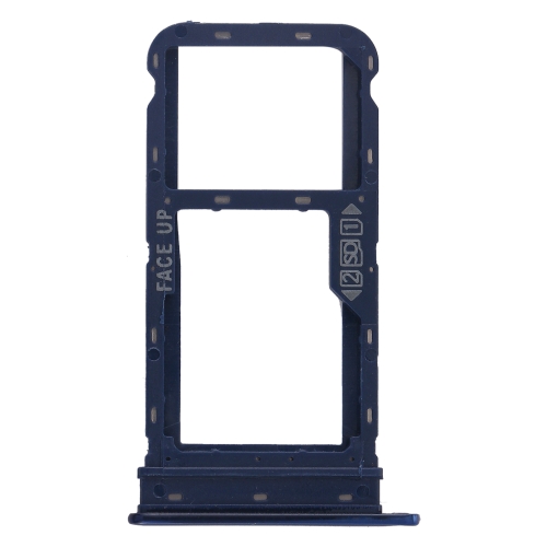 

SIM Card Tray + SIM Card Tray / Micro SD Card Tray for Motorola Moto G8 Power (Blue)