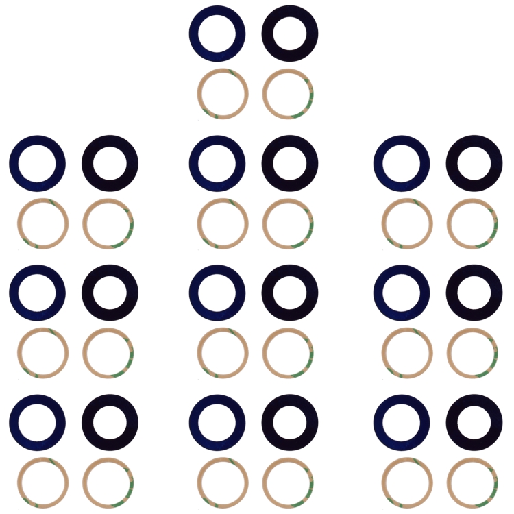 

10 PCS Back Camera Lens for OnePlus 9 Pro / OnePlus 9