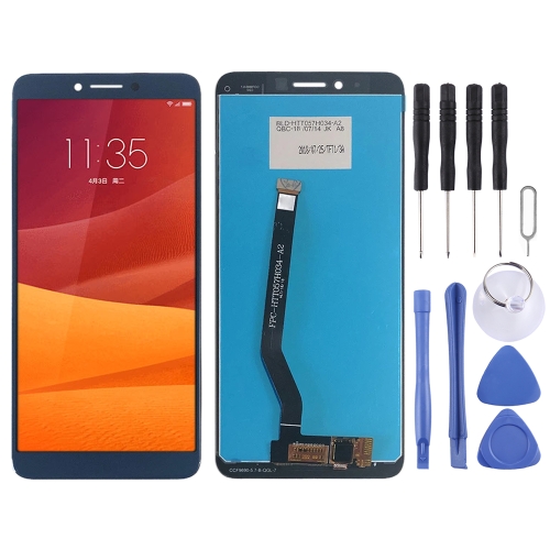 

LCD Screen and Digitizer Full Assembly for Lenovo K5 K350T (Blue)