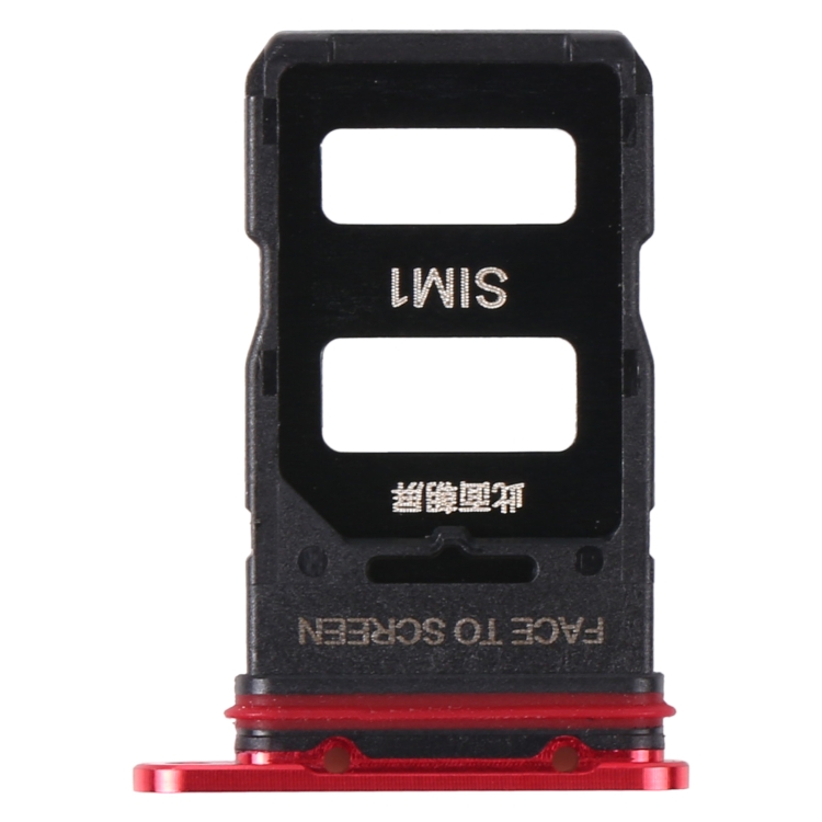 

SIM Card Tray + SIM Card Tray for Xiaomi Mi 11 Pro (Red)
