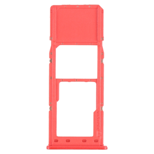 

SIM Card Tray + Micro SD Card Tray for Samsung Galaxy A12 SM-A125(Red)