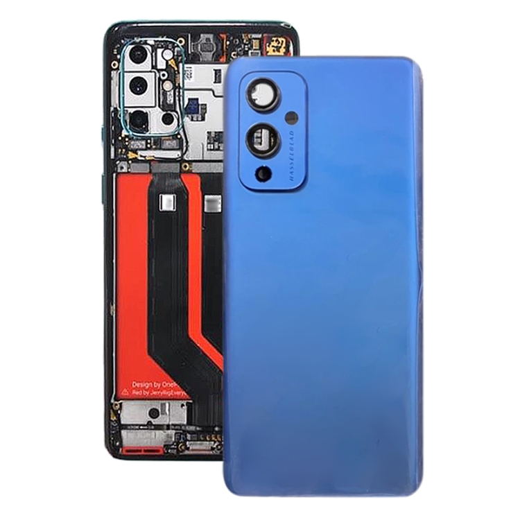

Original Glass Battery Back Cover for OnePlus 9(Blue)