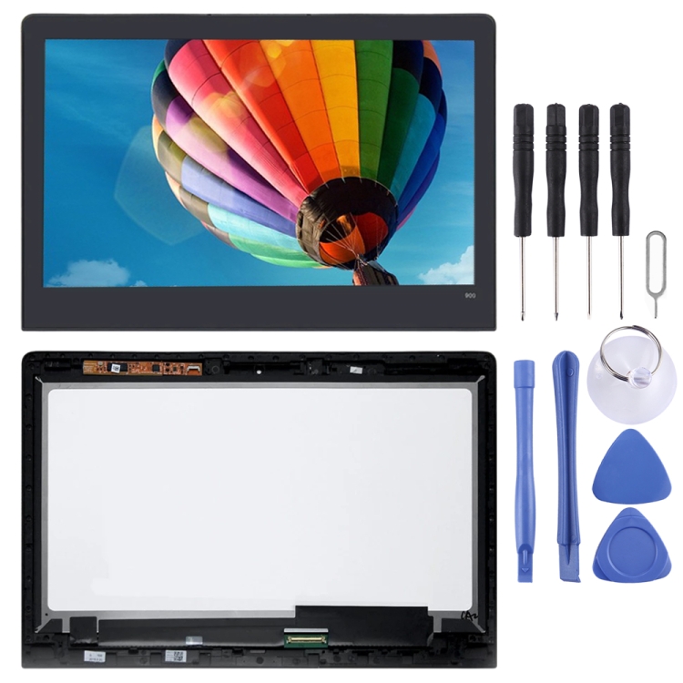 

3200 x 1800 LCD Screen and Digitizer Full Assembly with Frame for Lenovo YOGA 4 Pro LTN133YL05 (Black)