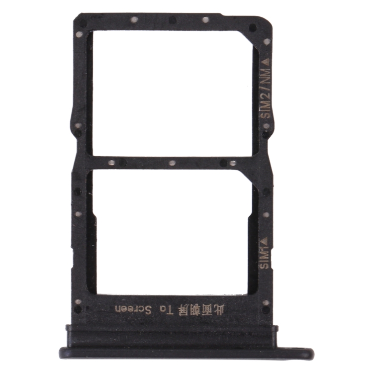 

SIM Card Tray + SIM Card Tray / NMicro Card Tray for Honor X10 Max 5G (Black)