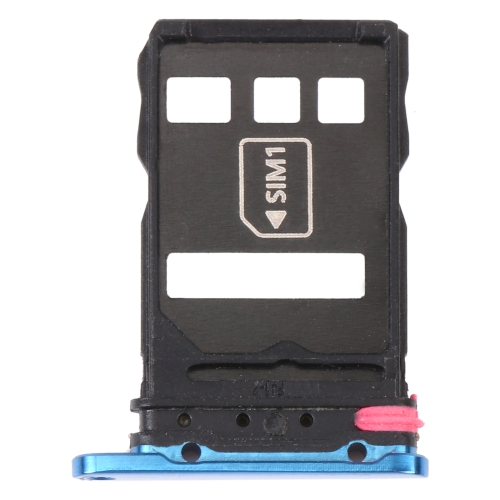 

SIM Card Tray + NM Card Tray for Huawei P40 Pro (Blue)