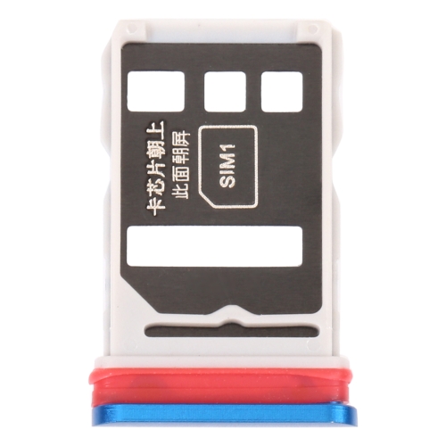

SIM Card Tray + SIM Card Tray for Huawei Nova 6 (Blue)