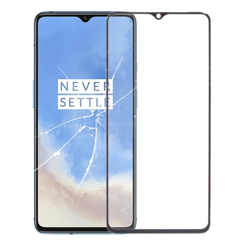 

Front Screen Outer Glass Lens for OnePlus 7T(Black)