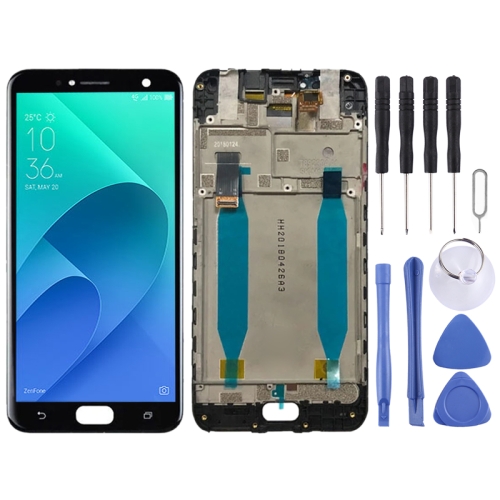 

LCD Screen and Digitizer Full Assembly with Frame for Asus Zenfone 4 Selfie ZD553KL X00LD (Black)