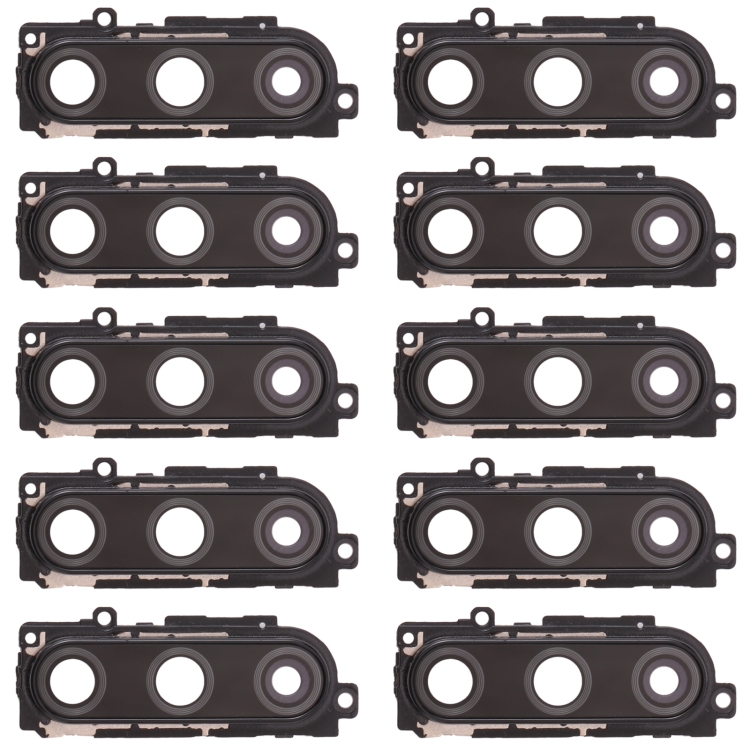 

10 PCS Camera Lens Cover for Huawei Enjoy 10 (Black)
