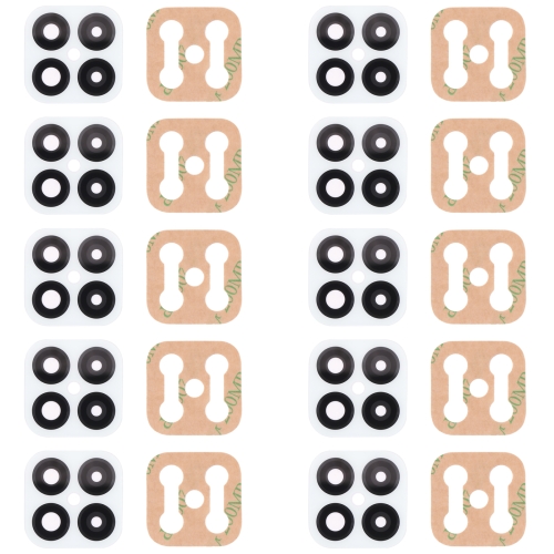 

10 PCS Back Camera Lens for Huawei Nova 8 SE (White)