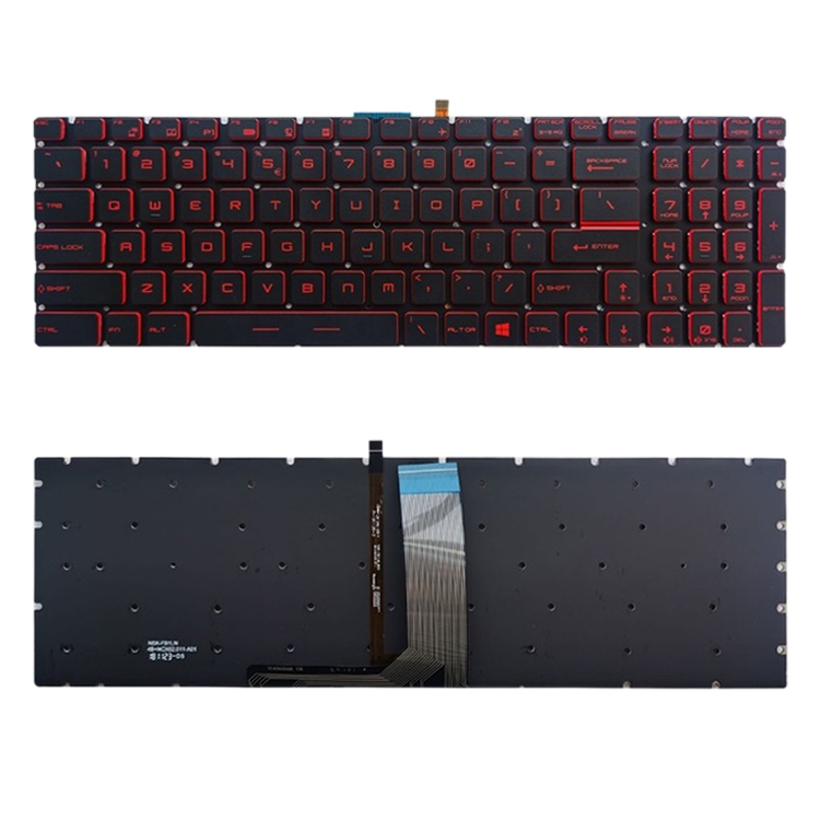 US Version Keyboard With Back Light for MSI Steelseries GP72 GP62 GT72 GS60 GS70 GE62 GL62 GE72 GE62 GS72 GT72 2QD(Red)
US Version Keyboard With Back Light for MSI Steelseries GP72 GP62 GT72 GS60 GS70 GE62 GL62 GE72 GE62 GS72 GT72 2QD(Red)
