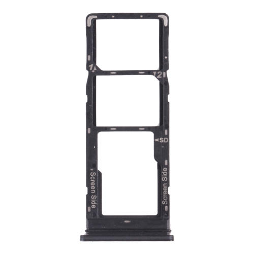 

SIM Card Tray + SIM Card Tray + Micro SD Card Tray for Tecno Pouvoir 4 Pro / Pouvoir 4 LC7 (Blue)