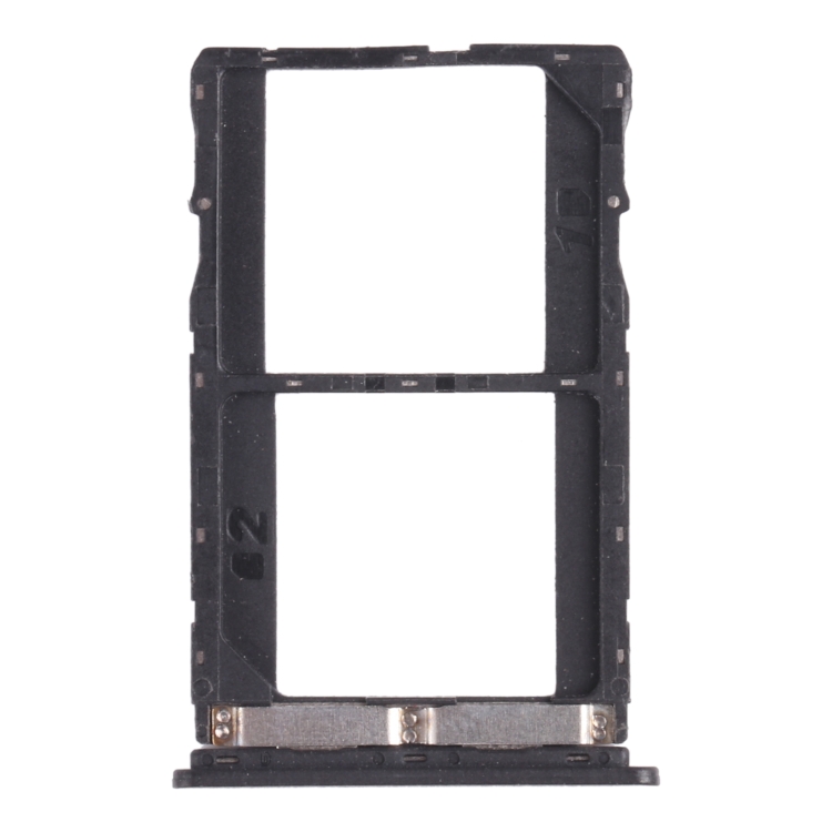 

SIM Card Tray + SIM Card Tray + Micro SD Card Tray for Infinix Note 5 Stylus X605 (Black)