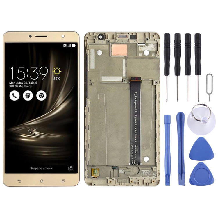 LCD Screen and Digitizer Full Assembly With Frame for Asus Zenfone 3 Deluxe ZS550KL Z01FD(Gold)
LCD Screen and Digitizer Full Assembly With Frame for Asus Zenfone 3 Deluxe ZS550KL Z01FD(Gold)
