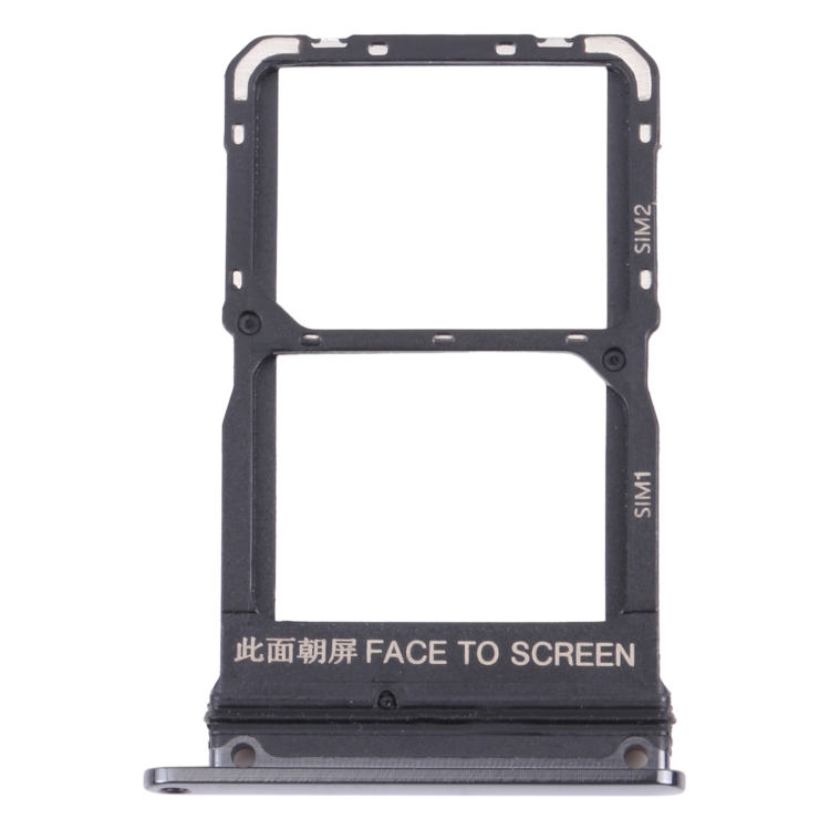 

SIM Card Tray + SIM Card Tray for Xiaomi Mi 10S (Black)