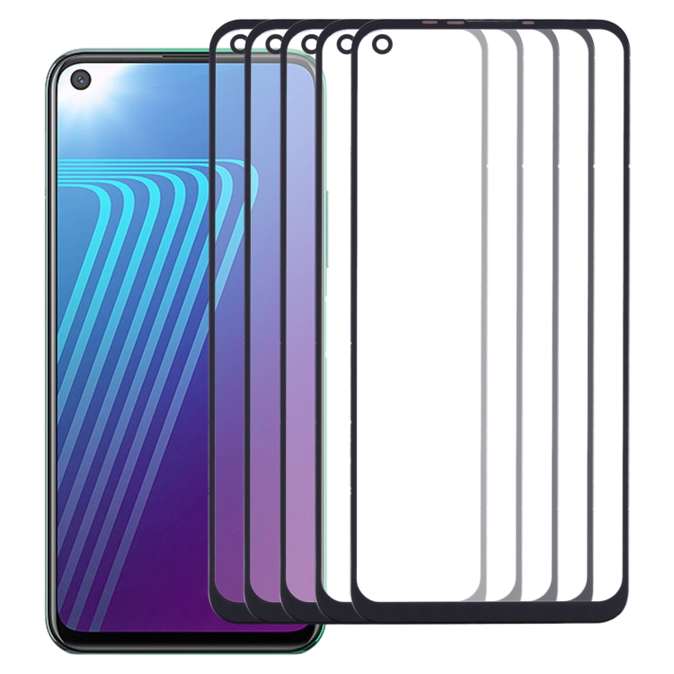 

5 PCS Front Screen Outer Glass Lens for Infinix Note 7 Lite X656