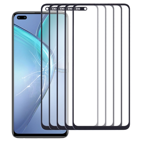 

5 PCS Front Screen Outer Glass Lens for Infinix Zero 8 / Zero 8i X687, X687B