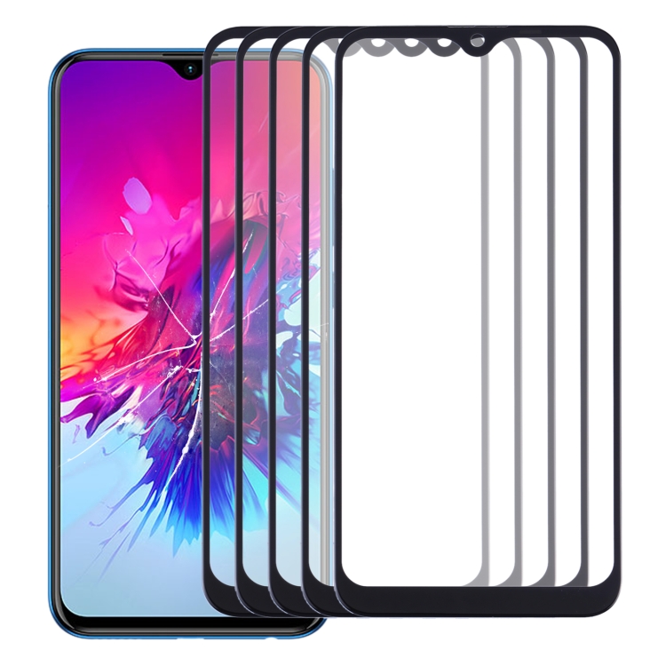 

5 PCS Front Screen Outer Glass Lens for Infinix Smart3 Plus X267, X627V