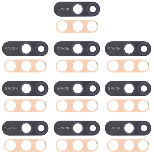 

10 PCS Back Camera Lens for Tecno Spark 4 Lite KC8S