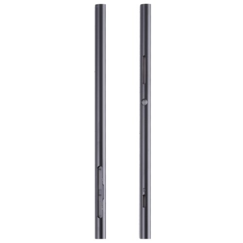 

1 Pair Side Part Sidebar For Sony Xperia XA2 Plus (Black)