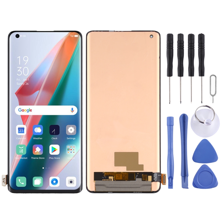 

Original Ltpo AMOLED Material LCD Screen and Digitizer Full Assembly for OPPO Find X3 / Find X3 Pro CPH2173 PEDM00 PEEM00