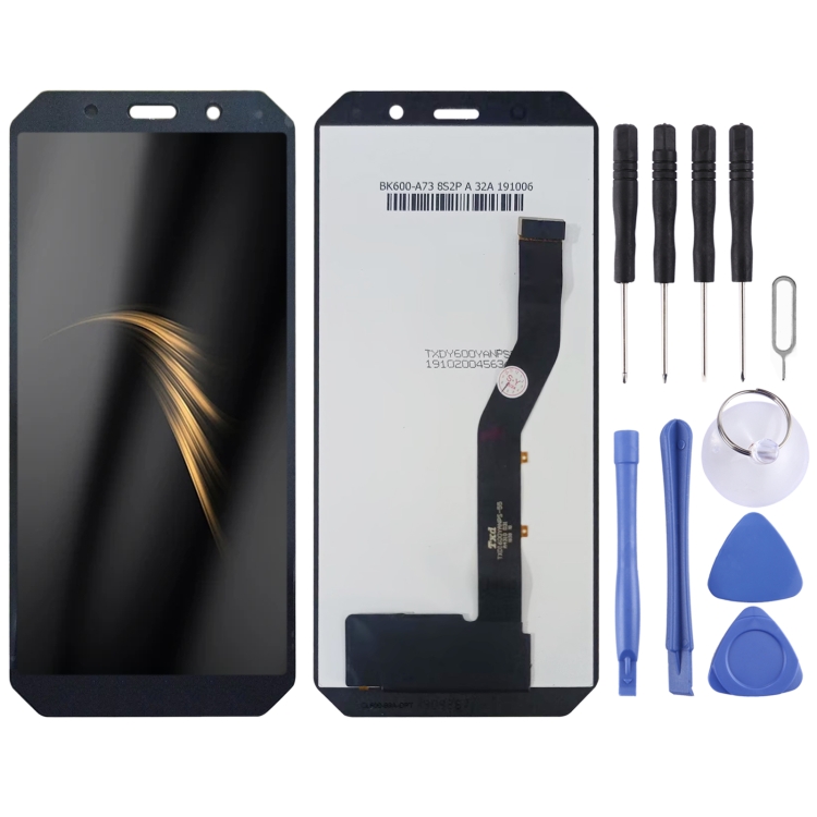 

LCD Screen and Digitizer Full Assembly for AGM A9 JBL(Black)