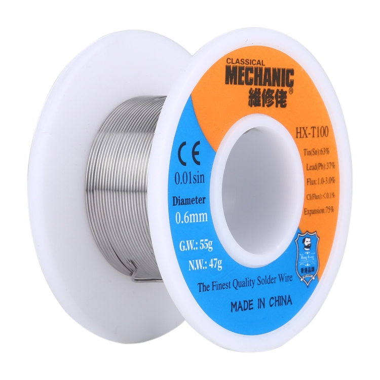 

MECHANIC HX-T100 0.6mm Low Melting Point Welding Tin Wire