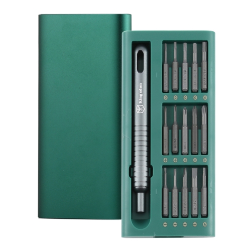 

Kingsdun KS-840031 30 in 1 Precision Screwdriver Set (Green)