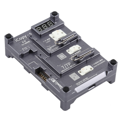 

Qianli iCopy-S Double Sided Chip Test Stand 4 in1 Logic Baseband EEPROM Chip Non-removal For iPhone 7 / 7 Plus / 8 / 8 Plus