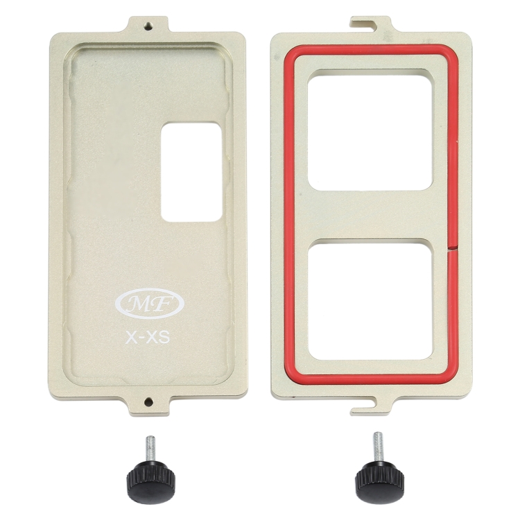 

Screw Fixed LCD Screen Frame Bezel Pressure Holding Mold Clamp Mold For iPhone X-XS