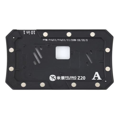 

MiJing Z20 10 in 1 BGA Reballing Stencil Platform Fixture For iPhone X~12 Pro Max