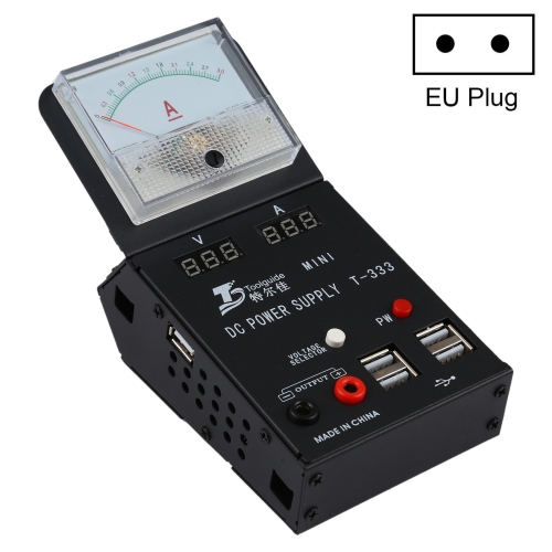 

Toolguide T-333 Mobile Phone Repair DC Power Supply, EU Plug