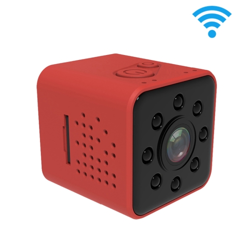 

SQ23 Ultra-Mini DV Pocket WiFi 1080P 30fps Digital Video Recorder 2.0MP Camera Camcorder with 30m Waterproof Case, Support IR Night Vision (Red)