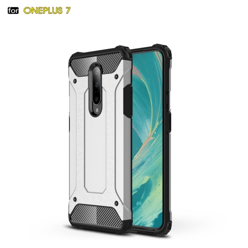 

Magic Armor TPU + PC Combination Case for OnePlus 7(Silver)
