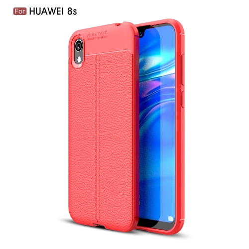 

Litchi Texture TPU Shockproof Case for Huawei Honor 8S(Red)