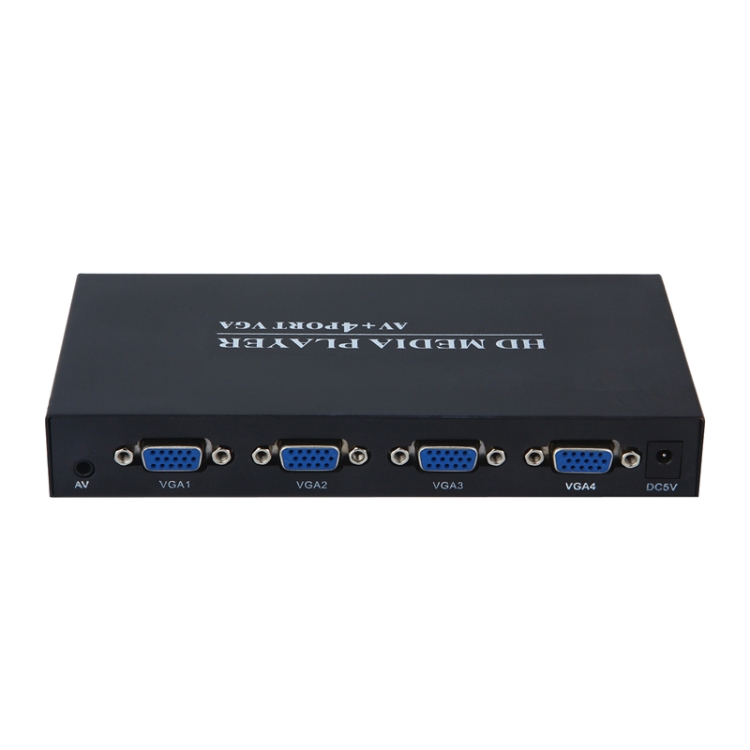 

HD Hard Disk Player 4-way VGA Output 1080P MKV Video AD Player Distributor Code Flow Meter European regulations