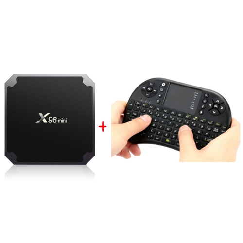 

X96 mini TV Box Android 7.1 Amlogic S905W TV Box Quad Core WiFi Media Player 1GB 8GB X96mini smart Set-top TV Box and Fly Air Mouse mini Keyboard