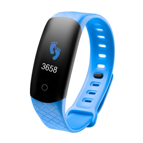 

CB608 0.96 inch TFT Color Screen Smart Bracelet IP68 Waterproof, Support Call Reminder/ Heart Rate Monitoring /Blood Pressure Monitoring/ Sleep Monitoring/Excessive Sitting Reminder(Blue)
