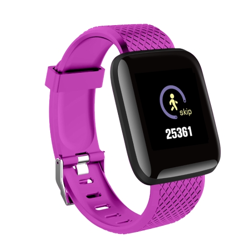 

D13 1.3 inch OLED Color Screen Smart Bracelet IP67 Waterproof, Support Call Reminder/ Heart Rate Monitoring /Blood Pressure Monitoring/ Sleep Monitoring/Excessive Sitting Reminder/Blood Oxygen Monitoring(Purple)