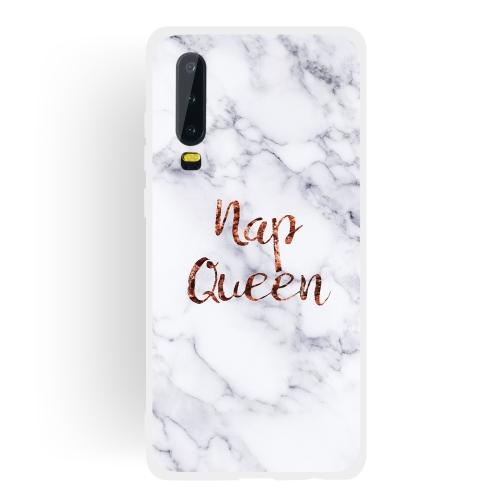 

Queen Frosted Matte Semi-transparent TPU Marble Phone Case for Huawei P30