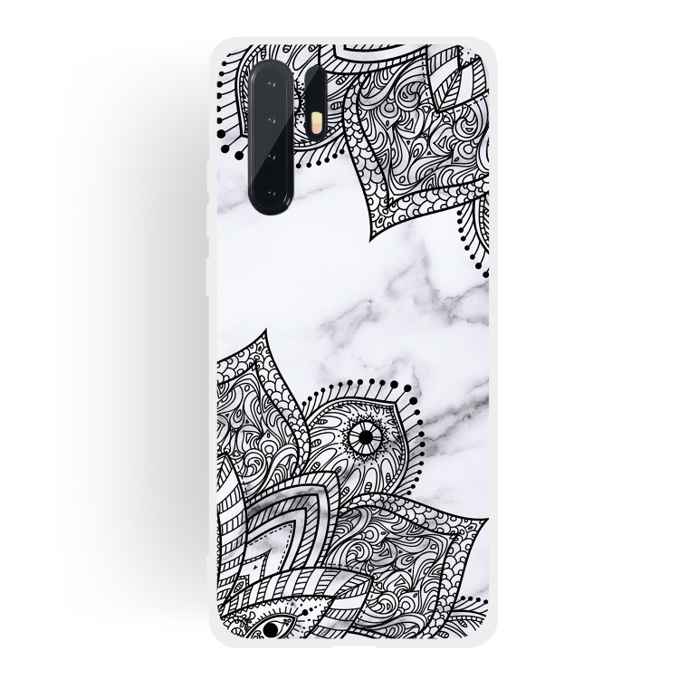 

Diagonal Lace Matte Semi-transparent TPU Marble Phone Case for Huawei P30 PRO