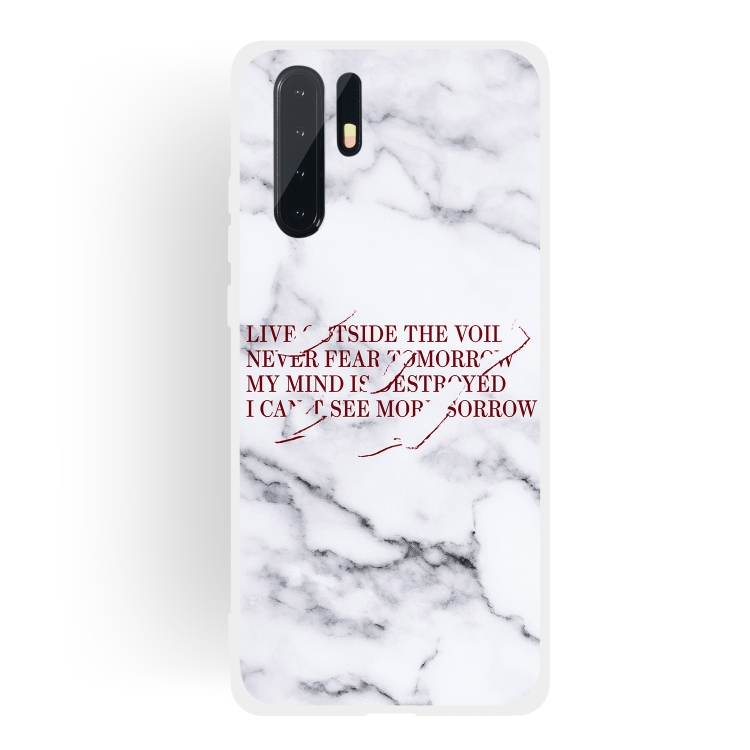 

Maxim Scrub Semi-transparent TPU Marble Phone Case for Huawei P30 PRO