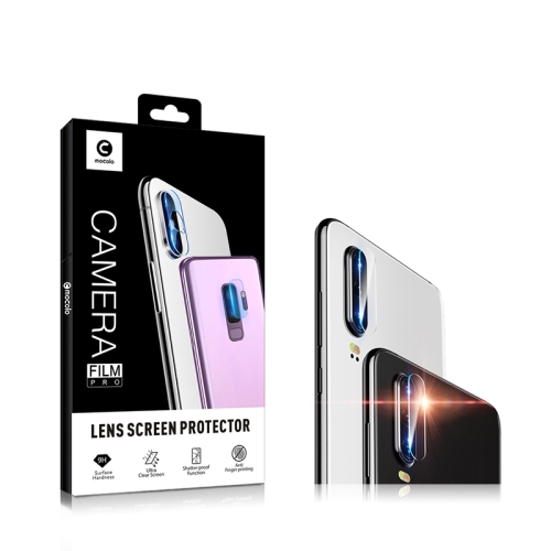 

2 PCS mocolo 0.15mm 9H 2.5D Round Edge Rear Camera Lens Tempered Glass Film for Huawei P30 Pro