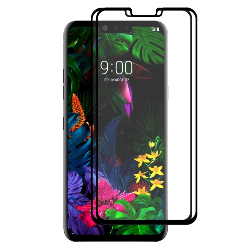 

2 PCS ENKAY Hat-prince Full Glue 0.26mm 9H 2.5D Tempered Glass Film for LG G8 ThinQ