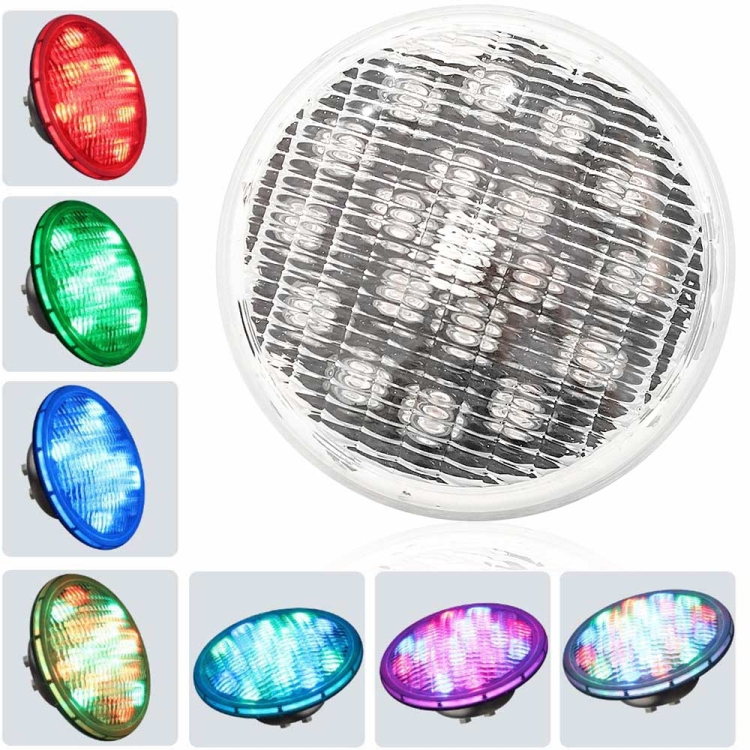 

YouOKLight YK6221 18W Par56 IP68 Waterproof RGB LED Swimming Pool Underwater Light with Remote Controller, AC 12-24V