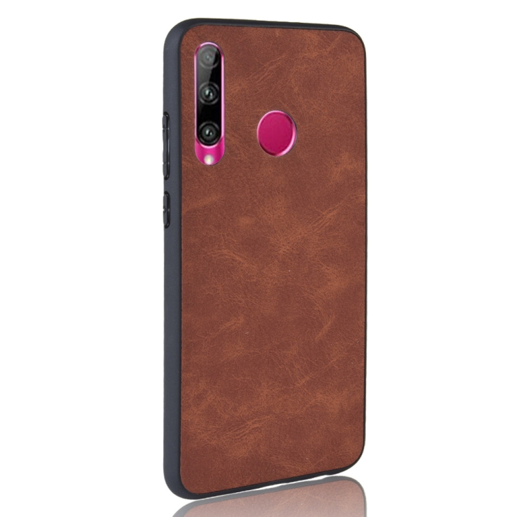 

Shockproof Sheep Skin PC + PU + TPU Case for Huawei P Smart Plus 2019/ Enjoy 9s(Brown)