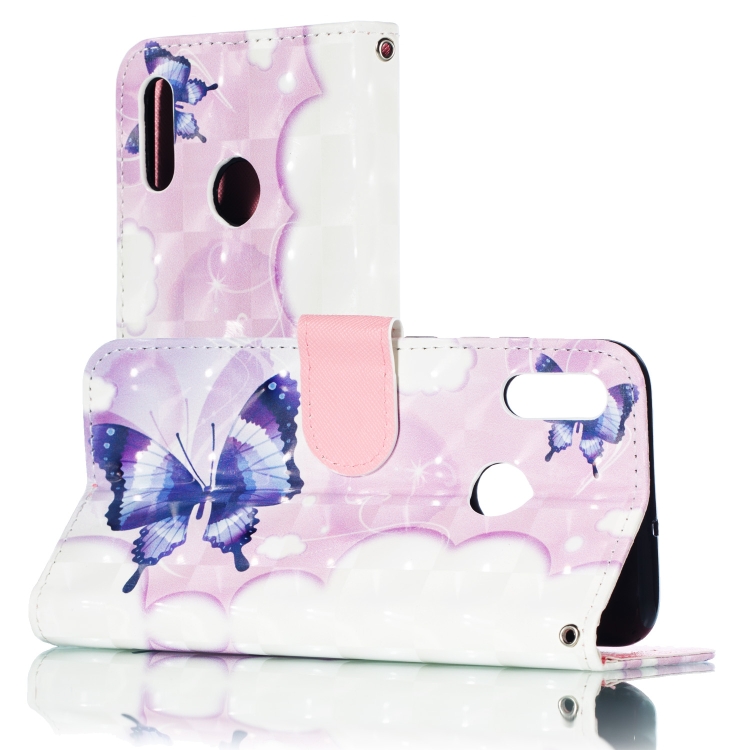 

3D Pattern Colored Drawing Horizontal Flip Leather Case for Huawei P Smart+ (2019) & P Smart (2019) & Enjoy 9S , with Holder & Card Slots & Wallet & Lanyard(Swallowtail Butterfly)