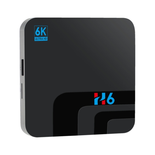 

Allwinner H6 DDR3 OTT IPTV Box Android 8.1 TV Box 4GB+32GB 2.4GHz WiFi Bluetooth 4.0 6K HD Media Player(UK Plug)