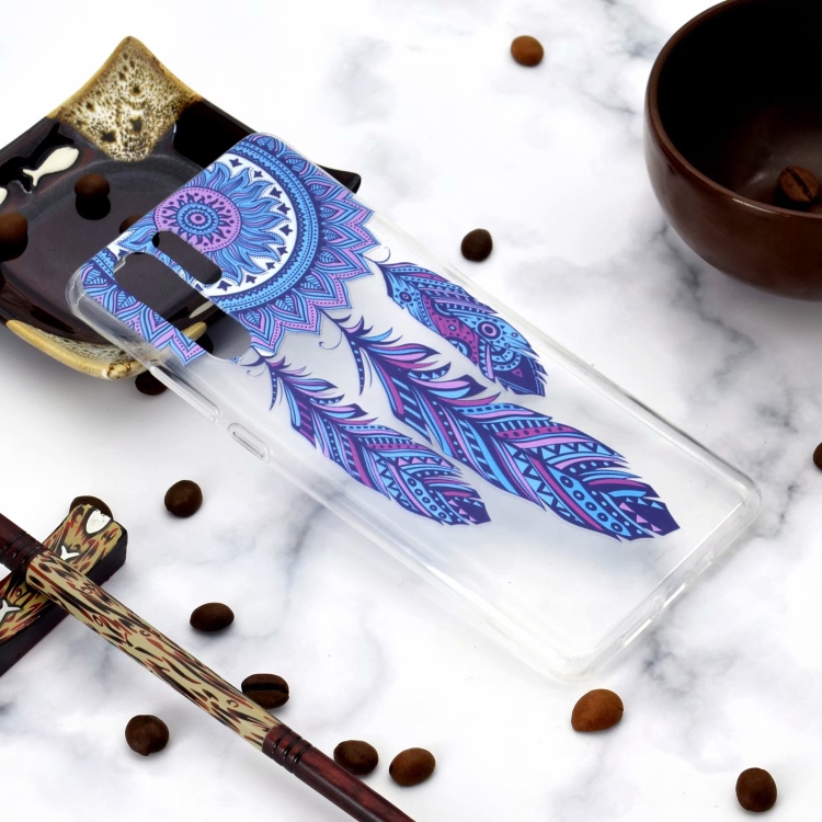 

Fashion Pattern TPU Shockproof Protective Case for Huawei P30 Pro(Wind chimes)