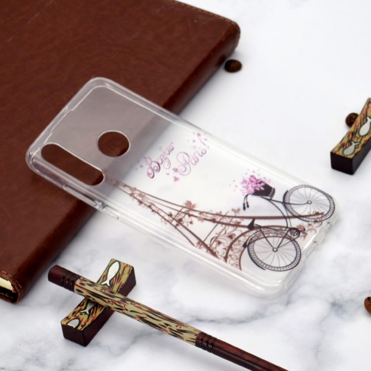 

Fashion Pattern TPU Shockproof Protective Case for Huawei P30 Lite(Tower)
